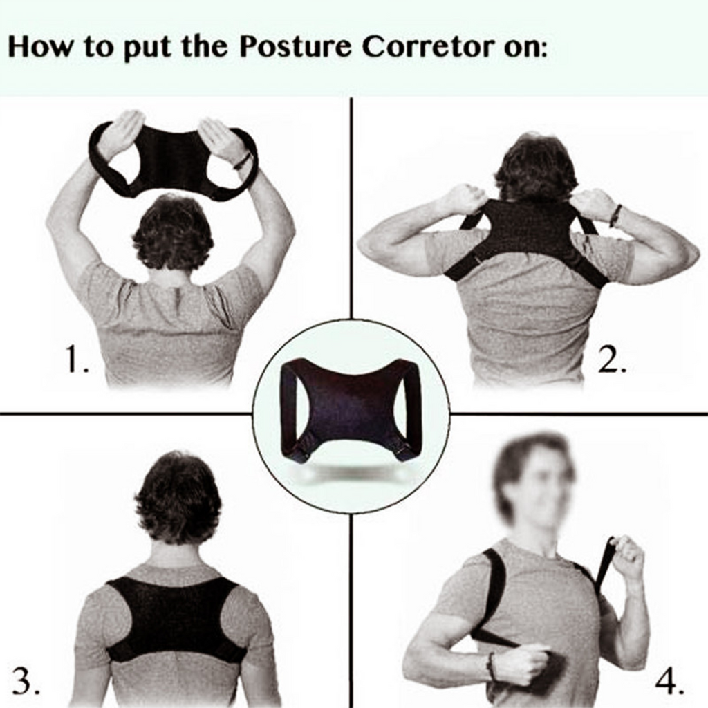 Adjustable Posture Corrector Brace