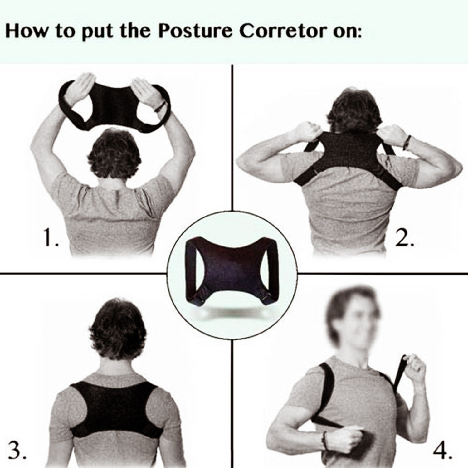 Adjustable Posture Corrector Brace