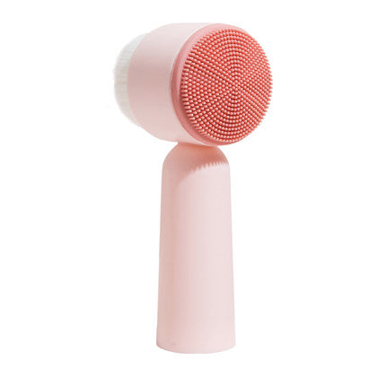 Facial Cleansing Brush - Soft Silicone Bristles