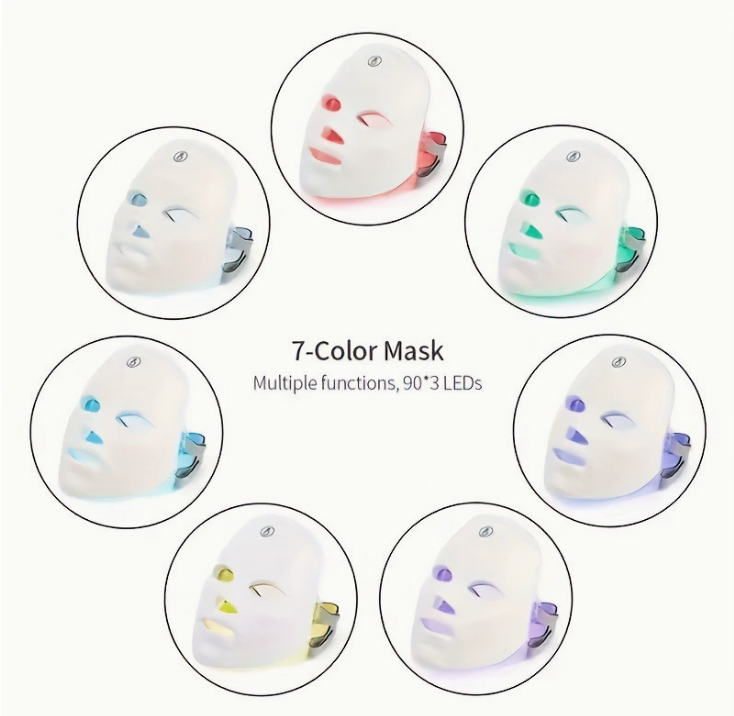 LED Red Light Therapy Face Mask – At-Home Skin Rejuvenation